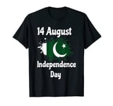 Pakistan Flag 14 August Independence Day apparel. Pakistani T-Shirt