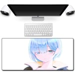 HOTPRO Anime Large Gaming Mouse Pad,Improved Precision and Speed Non-slip Rubber Base Water Resistant Stitched Edge Keyboard Mousemat,for PC Computer Laptop(900X400X3MM) Life In A Different World-4