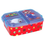Euromic - Multi Compartment Sandwich Box - Super Mario (088808735-2... NEW