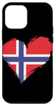 iPhone 12 mini Norway flag in heart Norwegian Origin Pride Nordic Roots Case