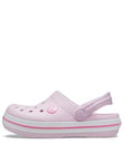 Crocs Crocband Clog Kids Sandal, Pink, Size 12 Younger