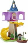 Disney Princess Rapunzel's Wooden Tower Fairytale Playset & Figures New Xmas Toy