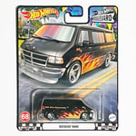 Hot Wheels Premuim Boulevard #68 Dodge Van (Black)