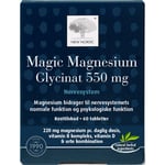 New Nordic Magic Magnesium Glycinat - 60 Tabletter