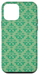Coque pour iPhone 12 mini Fleur de lys vert motif floral fleur de lys