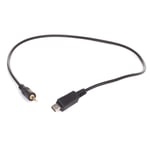 vhbw Câble flash photo compatible avec Olympus E-30, E-400, E-410, E-420, E-450, E-510, E-520, E-600, E-620 DSLR - 35cm