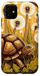 iPhone 11 Box Turtle art spring Case