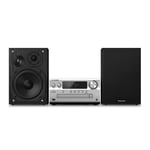 Panasonic SC-PMX802E-S 120W Premium Hi-Fi Network System with Bluetooth and DAB + One Size Silver