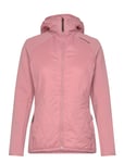 W Insulated Hybrid Hood Pink Peak Performance