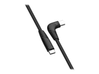 Silicon Power Boost Link Lk50cc - Usb-Kabel - 24 Pin Usb-C (Hane) Till 24 Pin Usb-C (Hane) Vinklad - Usb 2.0 - 1 M - Usb Power Delivery (3A, 60W) - Grå