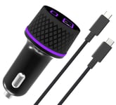 Oniverse Nintendo Switch 2 Car Charger Adapter 60W