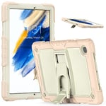 Galaxy Tab A8 Étui pour Tablette Samsung A8 10.5 avec Support, 3 Couches résistant aux Chocs Housse de Protection Robuste pour Samsung Galaxy Tab A8 10.5" (SM-X200/X205/X207) Rose