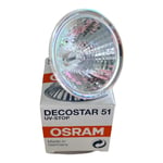 Osram Decostar 35w 12v gu5.3 24º Open FL Bulb halogen mr16 41865 - pack of 2