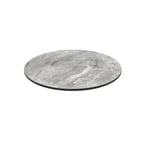Bordsskiva kompaktlaminat, dia 100 cm, sandy grey marble