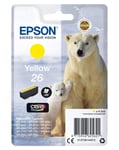Epson Polar Bear Ink Cartridge for Expression Premium XP-600 Series - Yellow,4.5