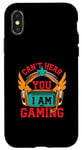 iPhone X/XS Can't Hear You I'm Gaming Game Mode Funny Video Game Meme Case