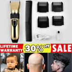 Electric Mens Hair Clippers Beard Body Trimmer Shaver Barber Set Cutting Machine