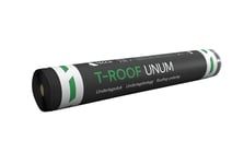 Underlagsduk t-roof unum 1 m x 25 m tecca