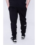 The North Face NSE Mens Fleece Cuffed Joggers Pant Black Cotton - Size Small
