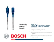 Bosch Expert Flat Bit SelfCut Speed Wood Drill Bits 18mm  1 Pair