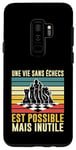 Coque pour Galaxy S9+ Chessman Échecs Chess