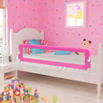 vidaXL sengehest til børn 2 stk. 150 x 42 cm pink