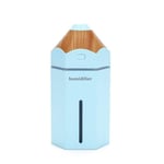 CJJ-DZ Air Purifier Humidifier USB Ultrasonic Aromatherapy Air Humidifier LED Light Portable Aroma Diffuser Mist Fogger Mini For Home Car Office,humidifiers for bedroom (Color : Blue)