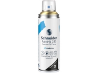 Schneider Schreibgeräte Paint-It 030 Supreme DIY Spray, 200 ml, guld, matt, sprayburk