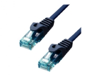 ProXtend - Patch-kabel - RJ-45 (hane) till RJ-45 (hane) - 3 m - 6 mm - UTP - CAT 6a - IEEE 802.3at - halogenfri, formpressad, hakfri, tvinnad - blå