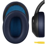 Geekria Replacement Ear Pads for Sony WH-XB900N Headphones (Blue)