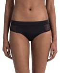 Calvin Klein Womens KW0KW00234 Swimwear Hipster Brief - Black Elastane - Size 8 UK