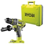 Ryobi 18V ONE+ R18PD7-0 Brushless Hammer Drill 85Nm (Body Only) With Case