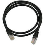UTP Cat.6 patchkabel - 5m - Svart