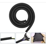 Manchon de Câble Flexible Gaine 3M Souple Ajustable, Protection du Cache-câbles pour Câbles TV, PC, USB, Gestion des Câbles
