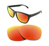 NEW POLARIZED CUSTOM FIRE RED LENS FOR OAKLEY FROGSKINS SUNGLASSES