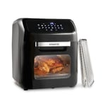 Emperial 12L Air Fryer Oven 1800W with Rotisserie, Dehydrator, Digital Display, Timer, 12 Pre-Set Modes and Adjustable Temperature Control for Healthy Oil Free & Low-Fat Cooking