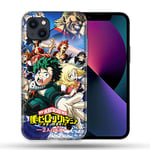 Coque Compatible Magsafe pour Apple Iphone 13 (6,1) Manga My Hero Academia Affiche