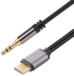 1m C4A USB Type C Audio Output Adapter - USB C to 3.5mm Jack Plug