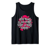My God Is Stronger Than Breast Cancer Awareness Christian Tank Top