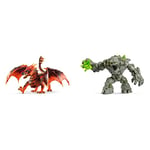 SCHLEICH Eldrador 70141 Stone monster & Eldrador 70138 Lava dragon