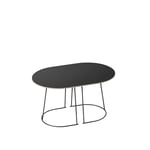 Muuto - Airy Coffee Table - Small, Utförande - Svart - Soffbord - Cecilie Manz - Svart - Metall/Trä