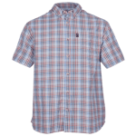 Pinewood Sommar Skjorta Ljusblå/Röd XL