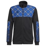 adidas Träningsjacka Tiro - Svart/Royal Blå, storlek X-Small