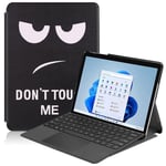 EIDERWOOD Microsoft Surface Go 4 Fodral m. Stativfunktion - "Don't Touch Me"
