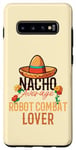 Coque pour Galaxy S10+ Nacho Average Robot Combat Amoureux