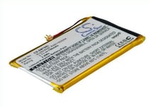 Kompatibelt med Samsung YP-T9JBAB, 3.7V, 750 mAh