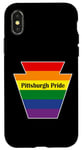 Coque pour iPhone X/XS Pennsylvanie Pittsburgh Keystone Pride