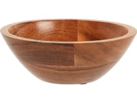 Home Styling Collection Salladsskål I Trä, Frukt, Akacia, Ø 18 Cm