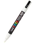 Posca Tusch PC-1M Vit 0,7mm Bullet Shaped