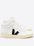 Veja Women's Minotaur Hi Trainers - White/Black, White/Black, Size 7, Women